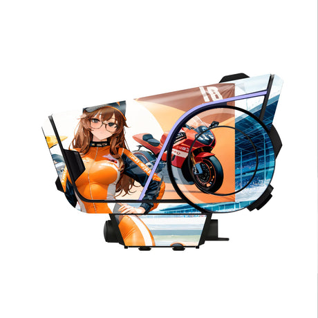 For Sena 60S Skin Stickers Communication System Protection Graphics Decal Anime Motor Girl Motorcycle Accessories