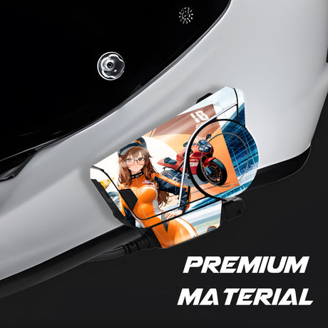 For Sena 60S Skin Stickers Communication System Protection Graphics Decal Anime Motor Girl Motorcycle Accessories