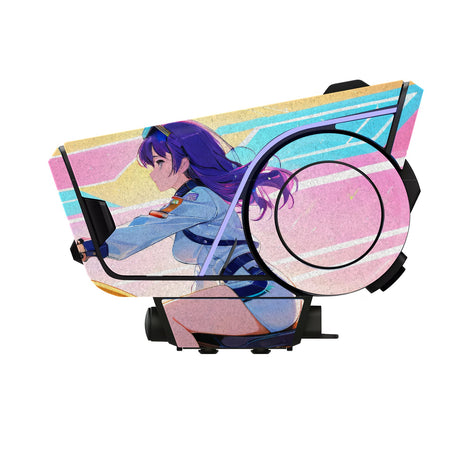 For Sena 60S Skin Stickers Communication System Protection Graphics Decal Anime Motor Girl Pink Motorcycle Accessories