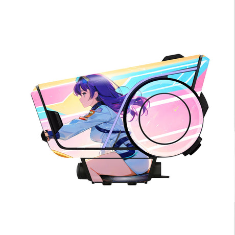 For Sena 60S Skin Stickers Communication System Protection Graphics Decal Anime Motor Girl Pink Motorcycle Accessories