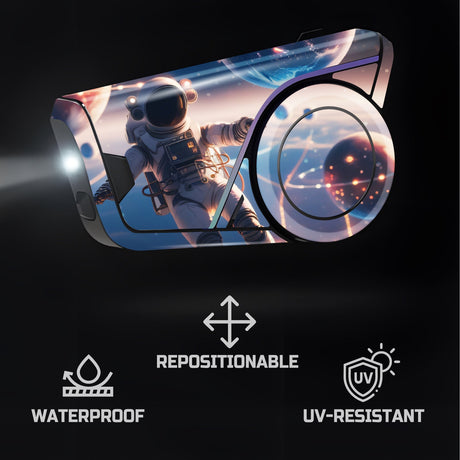 For Sena 60S Skin Stickers Communication System Protection Graphics Decal Galaxy Explorer Motorcycle Accessories
