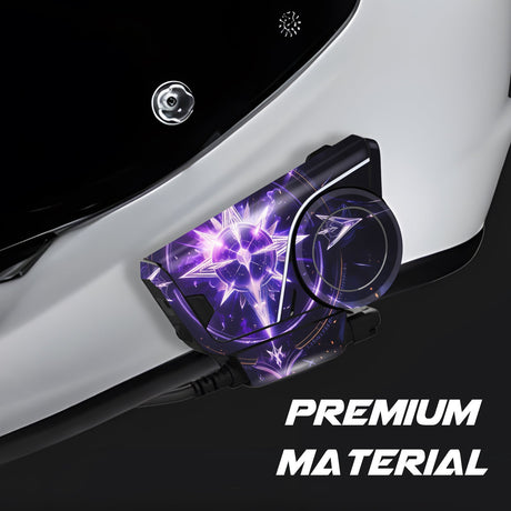For Sena 60S Skin Stickers Communication System Protection Graphics Decal Purple Magic Circle Motorcycle Accessories