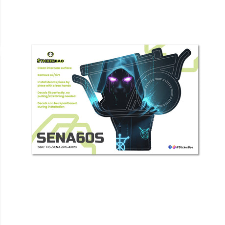 For Sena 60S Skin Stickers Communication System Protection Graphics Decal Soldier Motorcycle Accessories