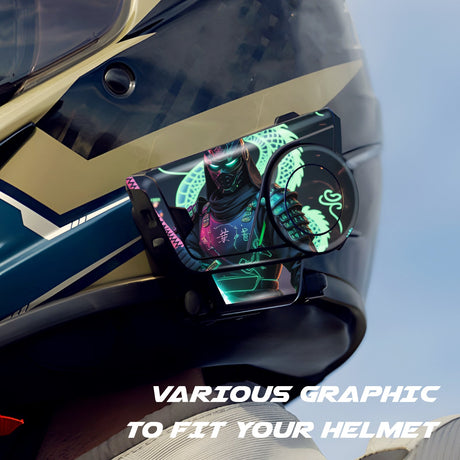 For Sena 60S Skin Stickers Communication System Protection Graphics Decal Mythological Soldier Motorcycle Accessories