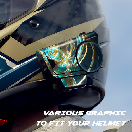 For Sena 60S Skin Stickers Communication System Protection Graphics Decal Futuristic Queen Motorcycle Accessories