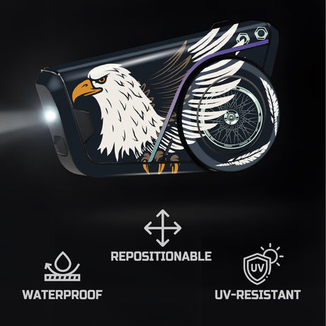 For Sena 60S Skin Stickers Communication System Protection Graphics Decal Eagle Motorcycle Accessories