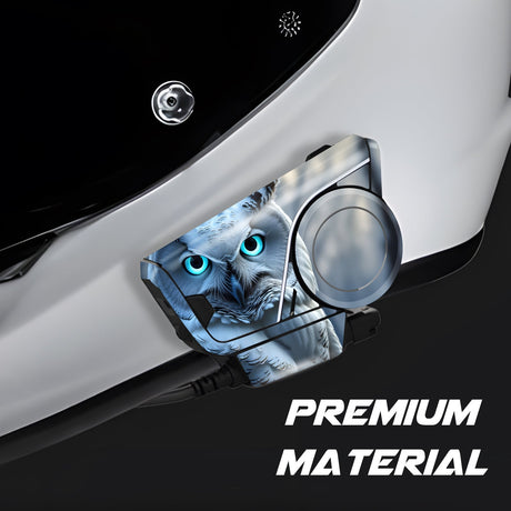 For Sena 60S Skin Stickers Communication System Protection Graphics Decal Owl Motorcycle Accessories