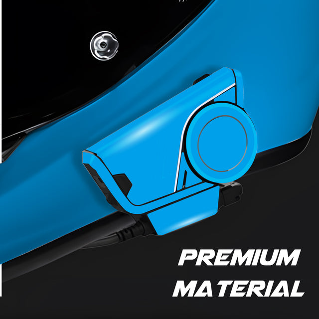 For Sena 60S Skin Stickers Communication System Protection Graphics Decal Solid Color Aqua Motorcycle Accessories
