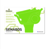 For Sena 60S Skin Stickers Communication System Protection Graphics Decal Solid Color Green Motorcycle Accessories