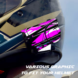 For Sena 60S Skin Stickers Communication System Protection Graphics Decal L53 Abstract Colorful Motorcycle Accessories