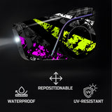 For Sena 60S Skin Stickers Communication System Protection Graphics Decal L60 Abstract Colorful Motorcycle Accessories