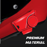 For Sena 60S Skin Stickers Communication System Protection Graphics Decal Solid Color Red Motorcycle Accessories