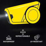 For Sena 60S Skin Stickers Communication System Protection Graphics Decal Solid Color Yellow Motorcycle Accessories