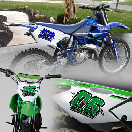 YZ125 and KLX140L dirt bike install photo