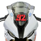 Unleash your style with our custom racing number stickers.