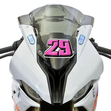 Personalize your racing experience with our custom number decals.