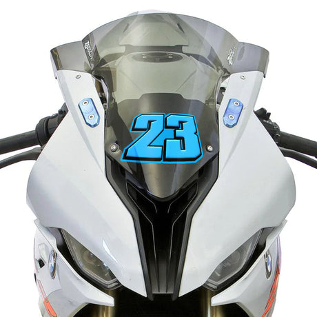 Race in style with our personalized racing number decals.