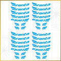 For Branta C45 Wheel Decal Set – 700C Road Bike Rim Stickers (45mm Depth, Glossy / Matte)