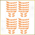 For Branta C45 Wheel Decal Set – 700C Road Bike Rim Stickers (45mm Depth, Glossy / Matte)