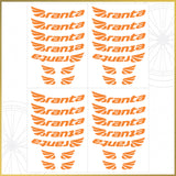 For Branta C45 Wheel Decal Set – 700C Road Bike Rim Stickers (45mm Depth, Glossy / Matte)
