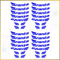 For Branta C45 Wheel Decal Set – 700C Road Bike Rim Stickers (45mm Depth, Glossy / Matte)