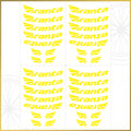 For Branta C45 Wheel Decal Set – 700C Road Bike Rim Stickers (45mm Depth, Glossy / Matte)