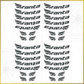 For Branta C45 Wheel Decal Set – 700C Road Bike Rim Stickers (45mm Depth, Glossy / Matte)