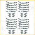 For Branta C45 Wheel Decal Set – 700C Road Bike Rim Stickers (45mm Depth, Glossy / Matte)