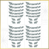 For Branta C45 Wheel Decal Set – 700C Road Bike Rim Stickers (45mm Depth, Glossy / Matte)