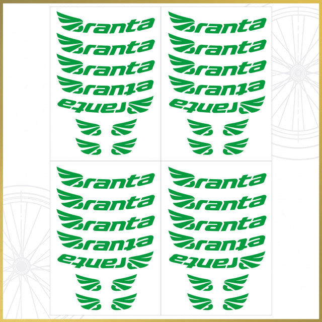 For Branta C45 Wheel Decal Set – 700C Road Bike Rim Stickers (45mm Depth, Glossy / Matte)