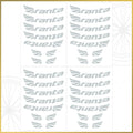 For Branta C45 Wheel Decal Set – 700C Road Bike Rim Stickers (45mm Depth, Glossy / Matte)
