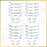 For Branta C45 Wheel Decal Set – 700C Road Bike Rim Stickers (45mm Depth, Glossy / Matte)