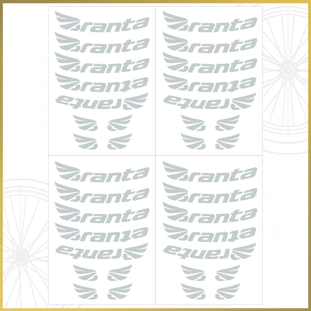 For Branta C45 Wheel Decal Set – 700C Road Bike Rim Stickers (45mm Depth, Glossy / Matte)