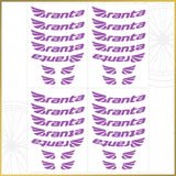 For Branta C45 Wheel Decal Set – 700C Road Bike Rim Stickers (45mm Depth, Glossy / Matte)