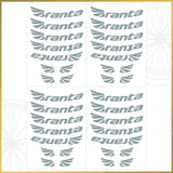 For Branta C45 Wheel Decal Set – 700C Road Bike Rim Stickers (45mm Depth, Glossy / Matte)