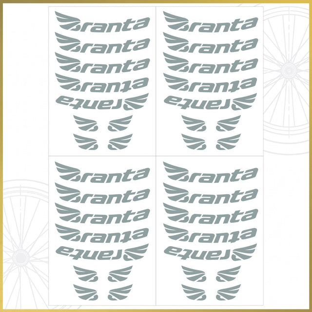 For Branta C45 Wheel Decal Set – 700C Road Bike Rim Stickers (45mm Depth, Glossy / Matte)