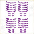 For Branta C45 Wheel Decal Set – 700C Road Bike Rim Stickers (45mm Depth, Glossy / Matte)