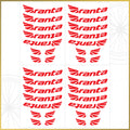 For Branta C45 Wheel Decal Set – 700C Road Bike Rim Stickers (45mm Depth, Glossy / Matte)