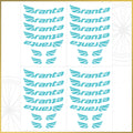 For Branta C45 Wheel Decal Set – 700C Road Bike Rim Stickers (45mm Depth, Glossy / Matte)