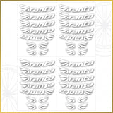 For Branta C45 Wheel Decal Set – 700C Road Bike Rim Stickers (45mm Depth, Glossy / Matte)