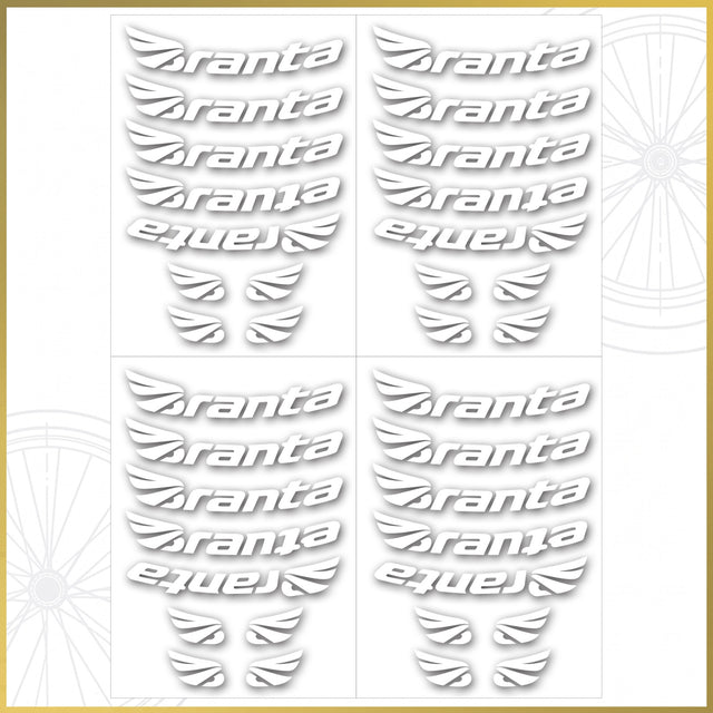 For Branta C45 Wheel Decal Set – 700C Road Bike Rim Stickers (45mm Depth, Glossy / Matte)