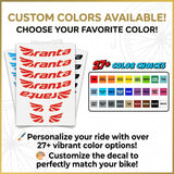 For Branta C45 Wheel Decal Set – 700C Road Bike Rim Stickers (45mm Depth, Glossy / Matte)