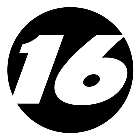 Pro-Series Custom Hollow Racing Number Decals – Solid Black Vinyl (Pair) - Style D - StickerBao Wheel Sticker Store