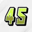 45 Custom racing number sticker for personalizing race gear Diecut stickers 1 2 3 4 5 6 7 8 9 0