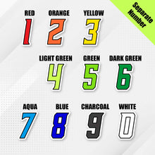 Load image into Gallery viewer, 1 2 3 4 5 6 7 8 9 0 color
