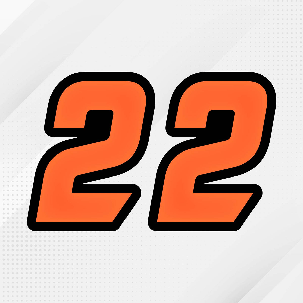 STICKERBAO - Custom Racing Number Stickers - Track-Tough Waterproof Mo ...