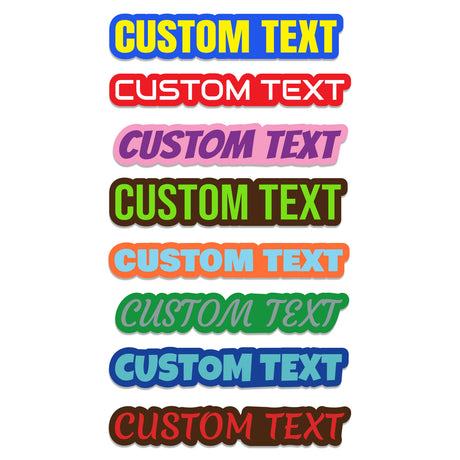 2 pcs 2-10 inch Custom Jeep Wrangler Hood Decal | Jeep Wrangler Gladiator Text Hood Decals Stickers | Custom Jeep Decals Text Sticker - StickerBao Wheel Sticker Store