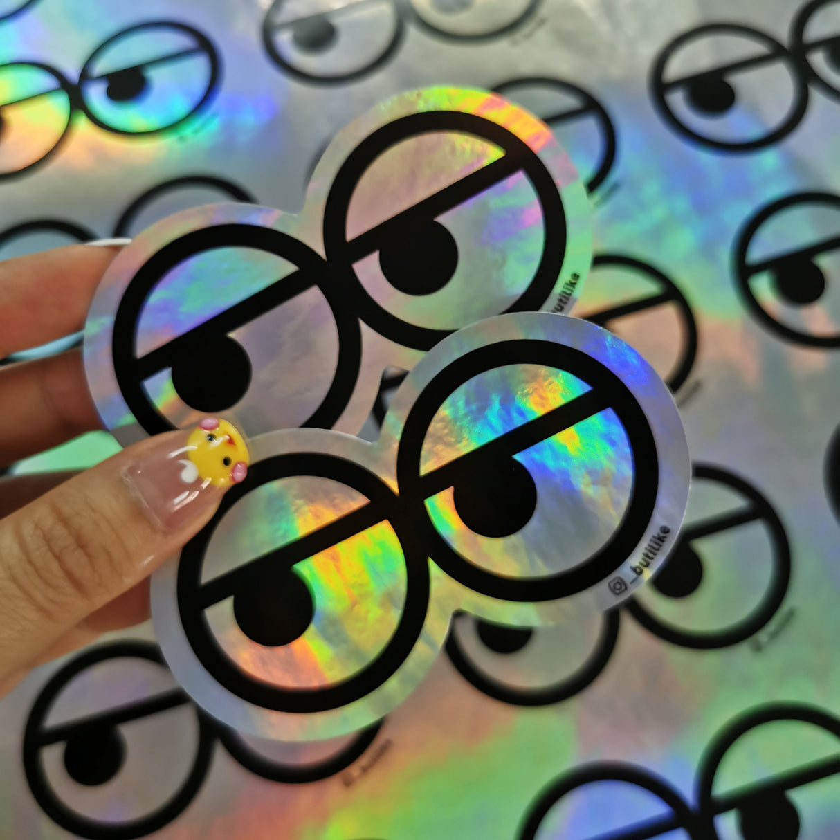 Holographic Stickers