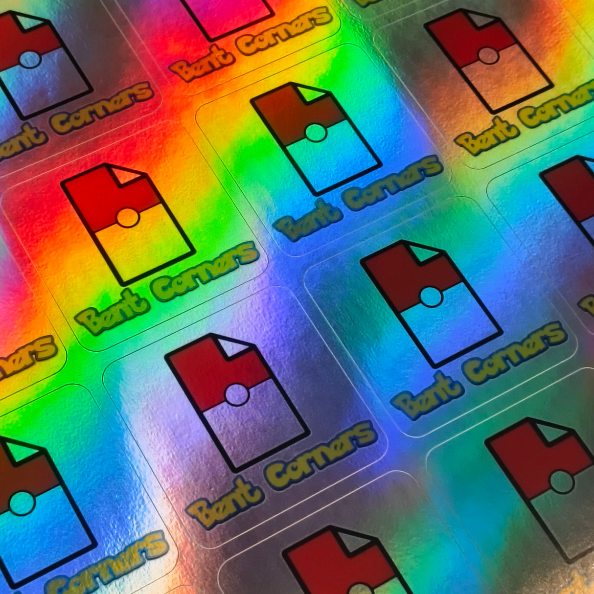 Economy Holographic Stickers