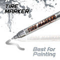1x Tire Pens Paint Marker Car Motorcycle Tread Waterproof - StickerBao Wheel Sticker Store